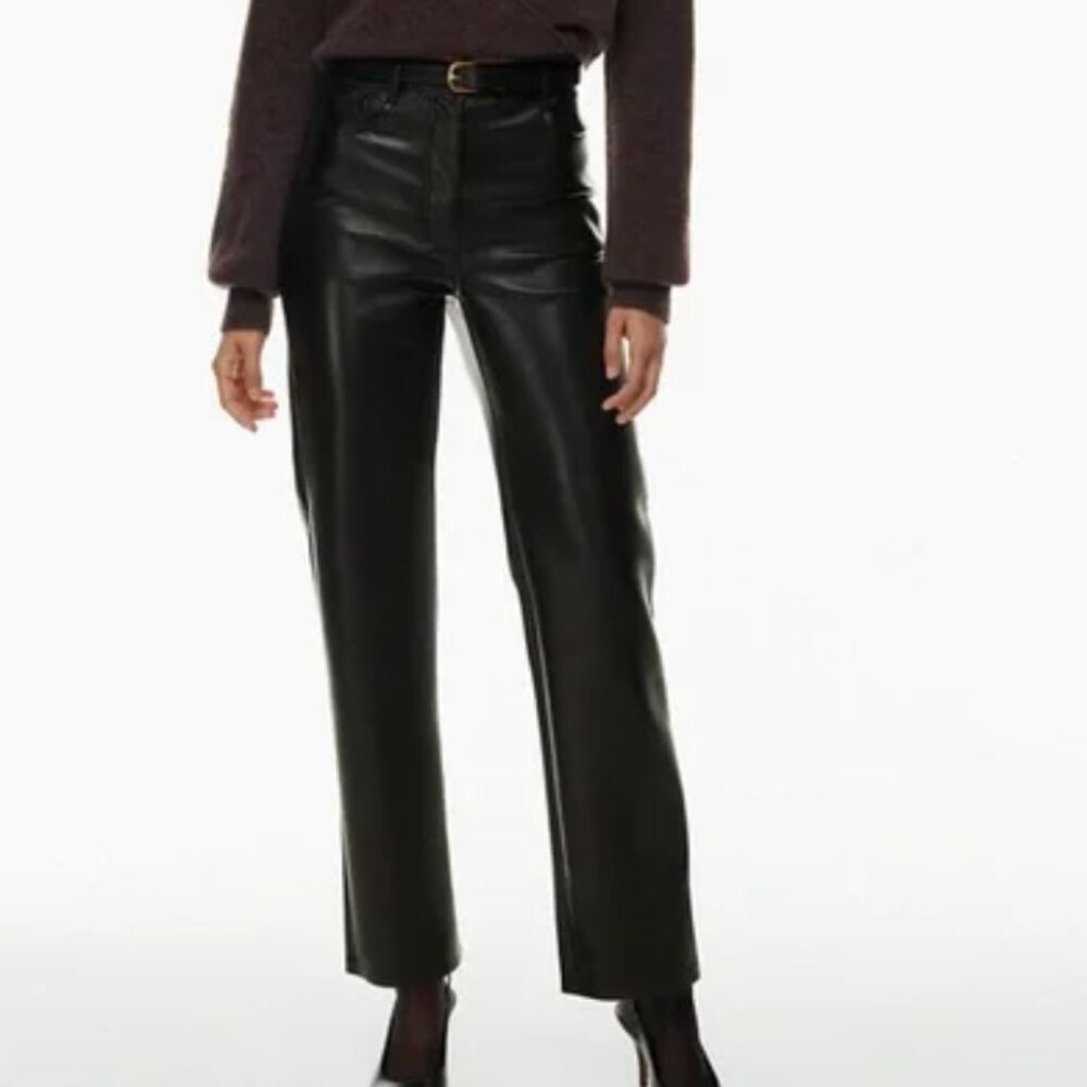 Aritzia Melina Vegan Leather Pant